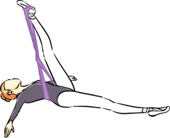 プラムバンドの使い方【足の付け根の柔軟2】