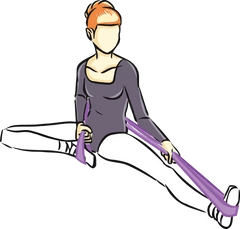 プラムバンドの使い方【足の柔軟】